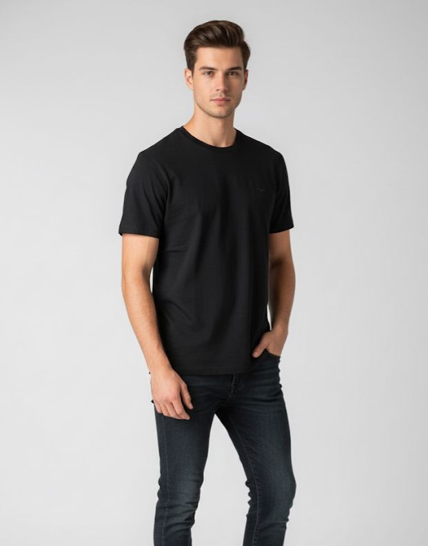 HOLLISTER CAMISA NEGRO HOMBRE 324609N