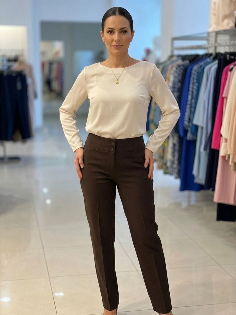 FOCUS 2000 PANTALON FORMAL CAFE 3095P