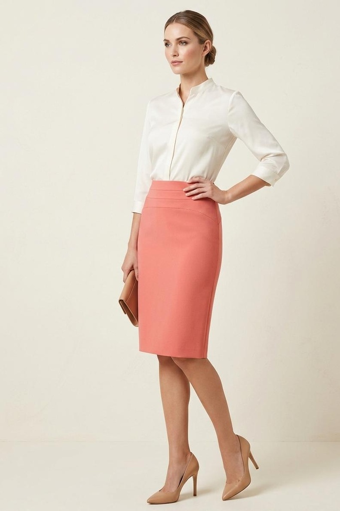 PANIZ FALDA MUJER ROSADO 350030R