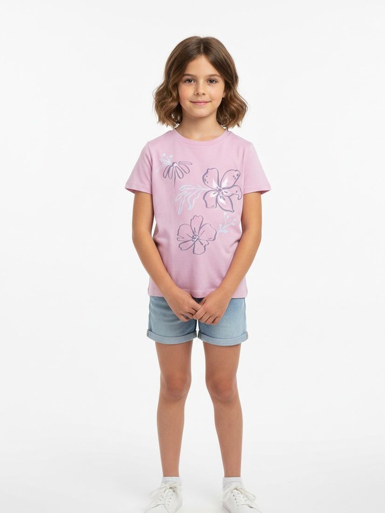 CARTER´S CAMISETA MORADO LILA FLORES 11895ML