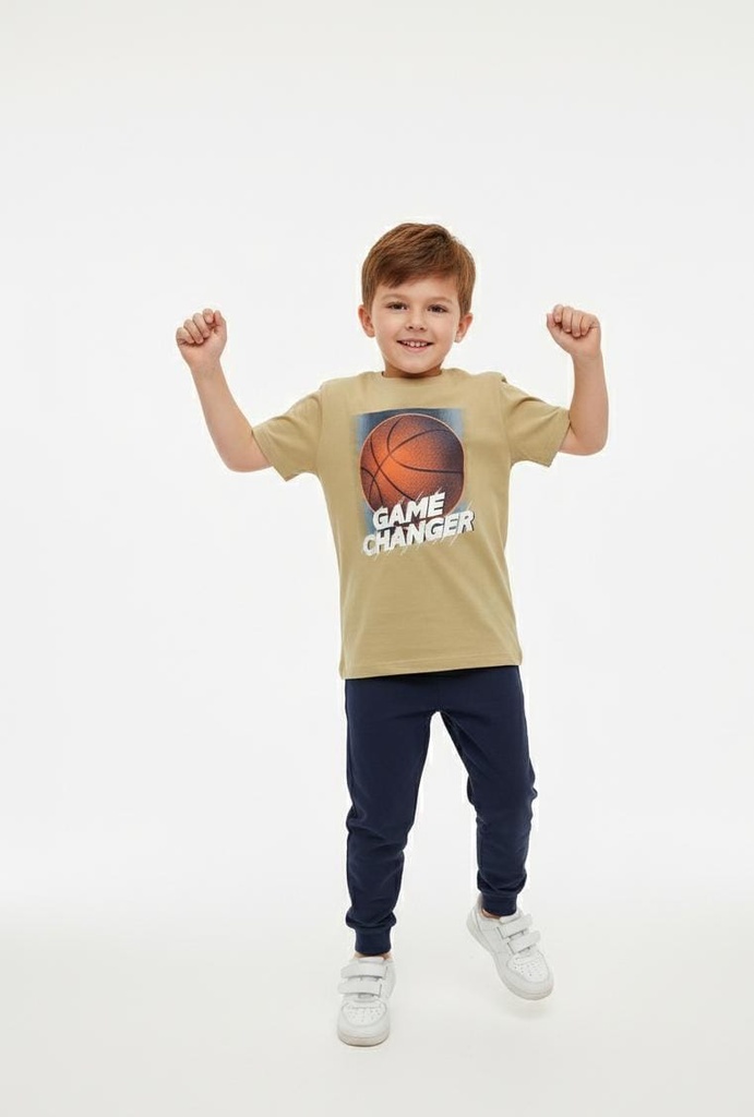 CARTER´S CAMISETA KHAKI PELOTA 11879K