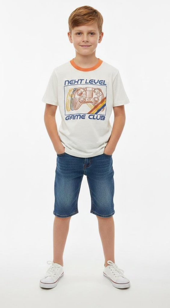 OSHKSOH CAMISETA CREMA NEXT LEVEL 11879CR