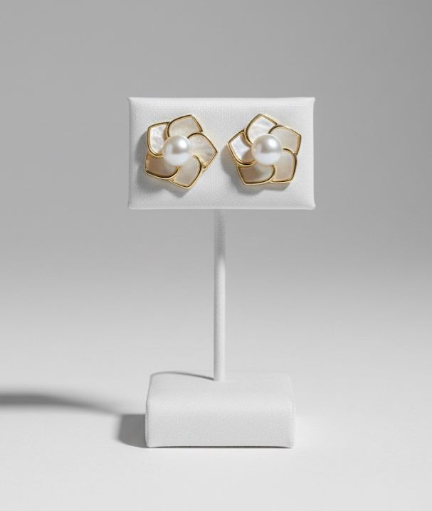 ARETES ENCHAPE FLR-COCHA NACAR DRD