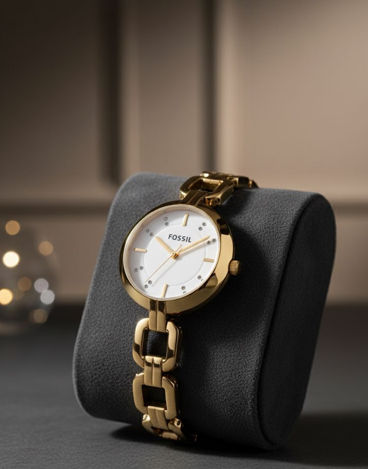 FOSSIL RELOJ DORADO MUJER (BQ3852)