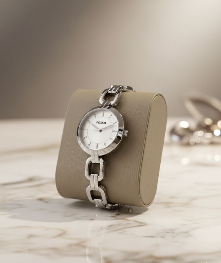 FOSSIL RELOJ PLATEADO MUJER (BQ3945)