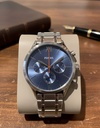 FOSSIL RELOJ GRIS-AZUL HOMBRE