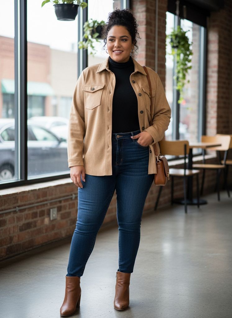 LOVE TREE CHAQUETA CAFE MUJER