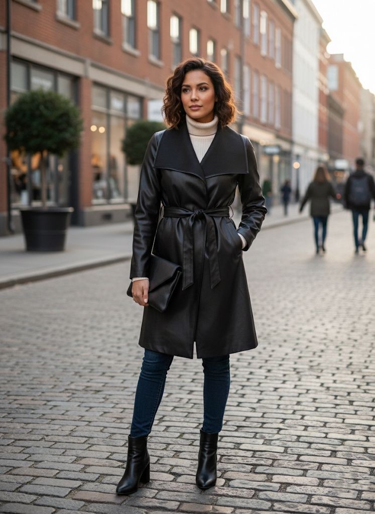 LOVE TREE GABARDINA NEGRO MUJER