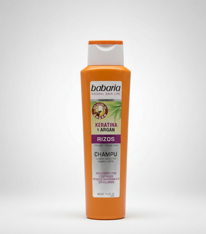 BABARIA CHAMPU RIZOS KERATINA-ARGAN 400m