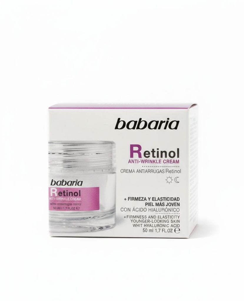 BABARIA CREMA ANTIARRUGAS RETINOL 50 ML
