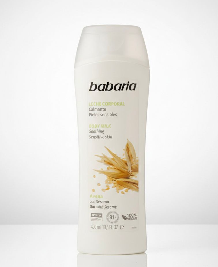 BABARIA JABON LECHE CORPORAL 400ml