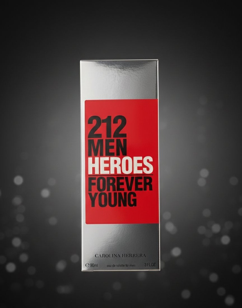 212 MEN HEROES CAROLINA HERRERA 90ml