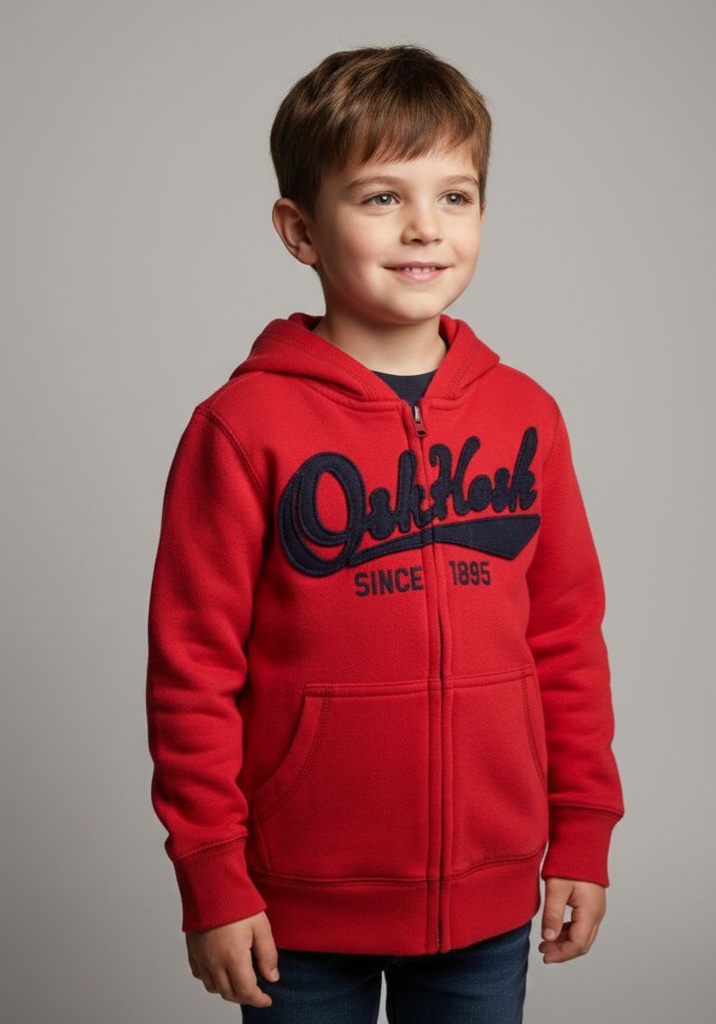 OSHKOSH SUETER NIÑO ROJO 463C203