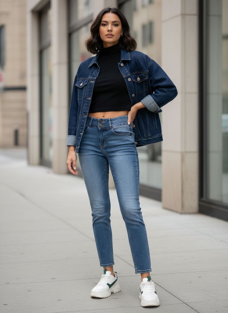 90065/JEANS AZUL MEDIUM