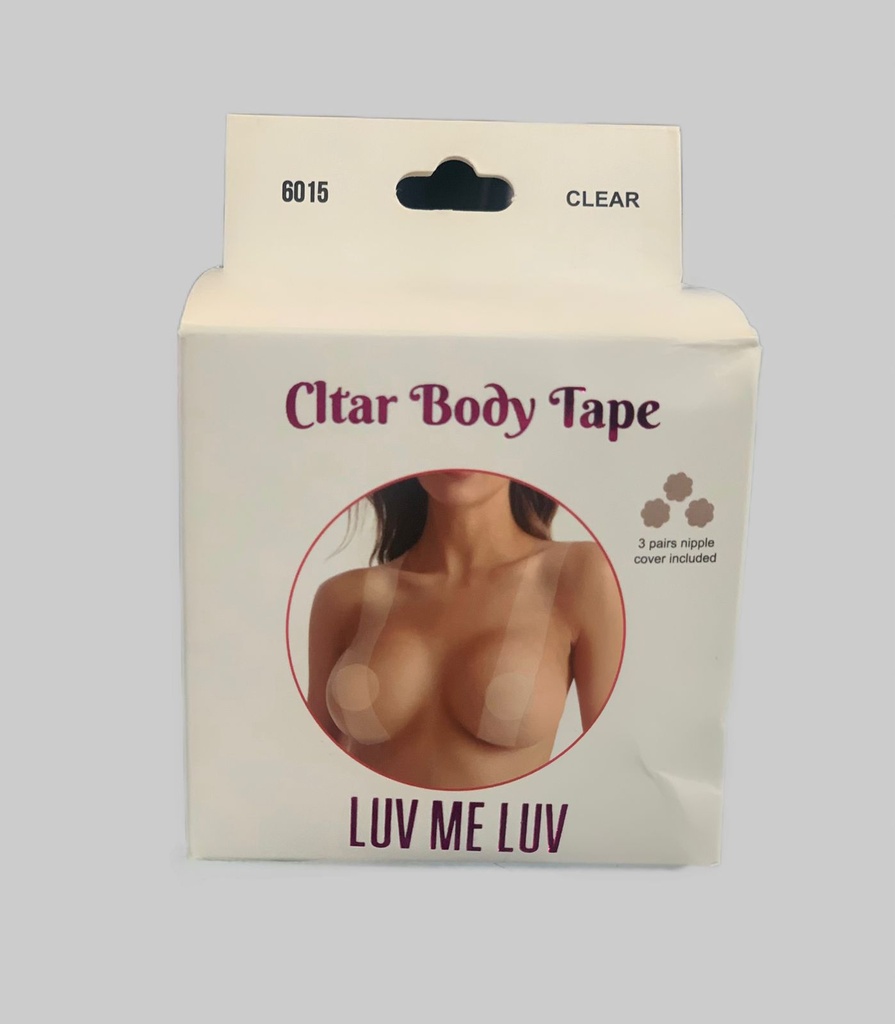BODY TAPE 3 PAR PEZON CLEAR