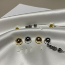 ARETES ENCHAPE DORADO PEQUE.