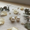 ARETES ENCHAPE DRD-PERLA