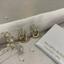 ARETES ENCHAPE CUADRADO DRD BRILLANTE