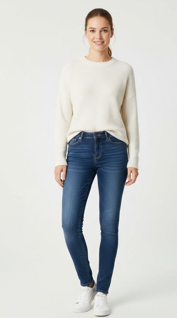 KC7085LD/JEANS AZUL OSCURO