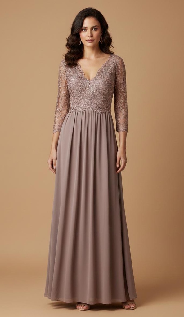 SOIEBLU VESTIDO ROSA VIEJO C/MANGAS