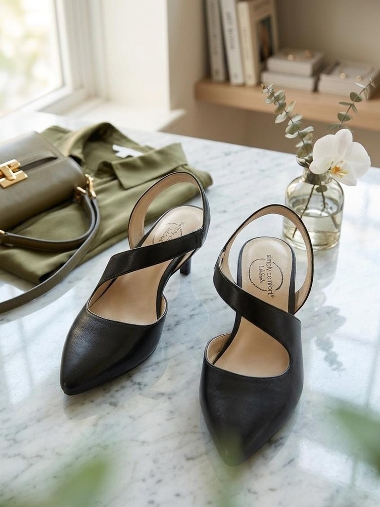 SIMPLY COMFORT ZAPATILLAS NEGRO