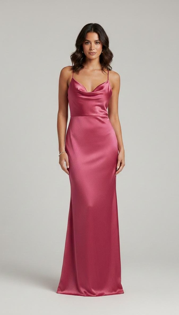 MANIJU VESTIDO COLOR ROSADO