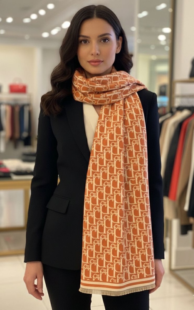 BUFANDA MUJER ESTAMPADO CLRS