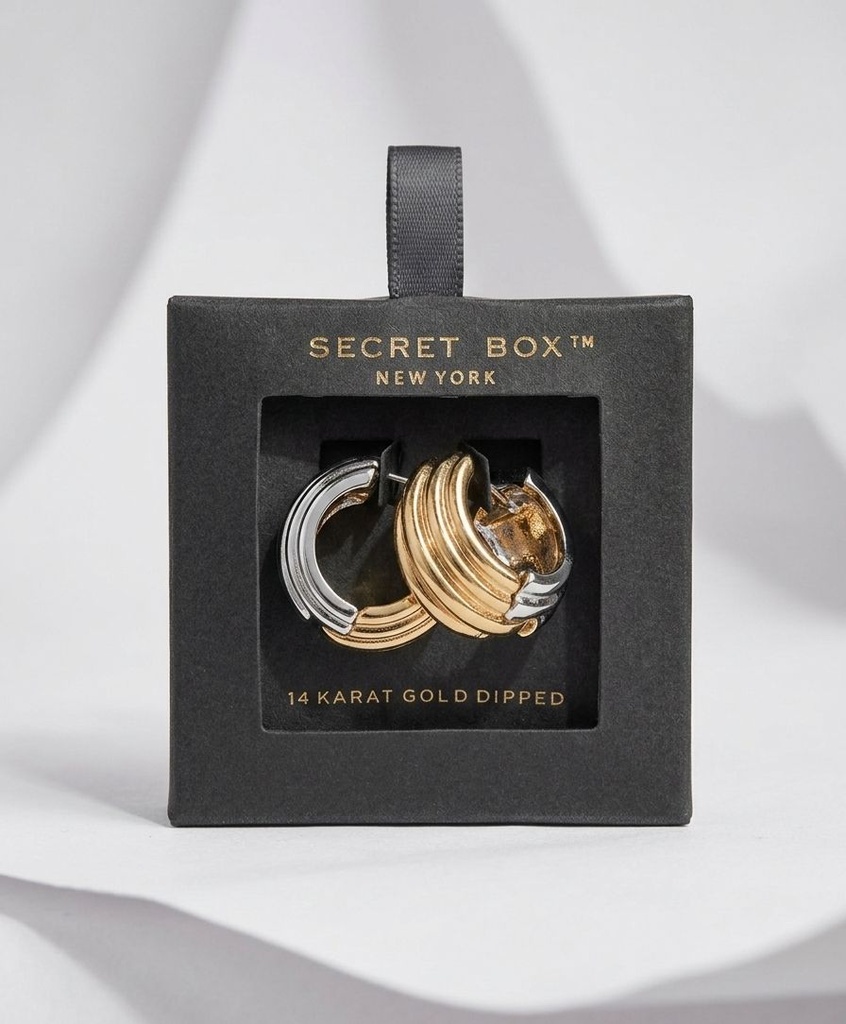 SECRET ARGOLLA DORADO-PLATEADO ENCHAPE