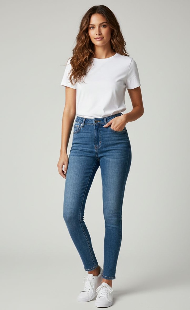 KANCAN JEANS AZUL MEDIUM MUJER KC11252M