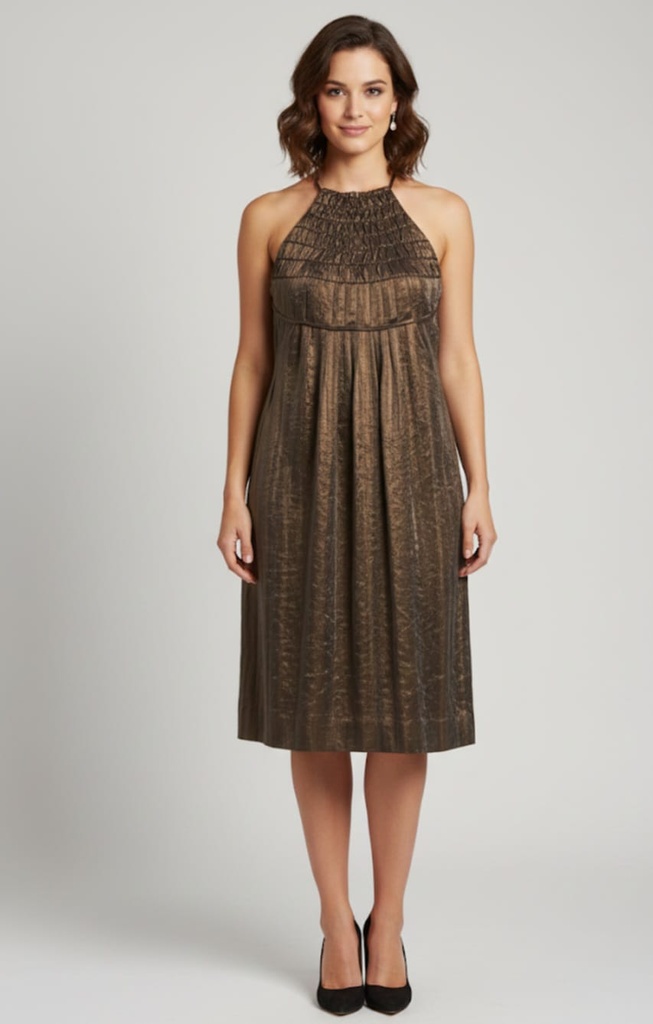 ADRIANNA PAPELL VESTIDO MUJER VERDE