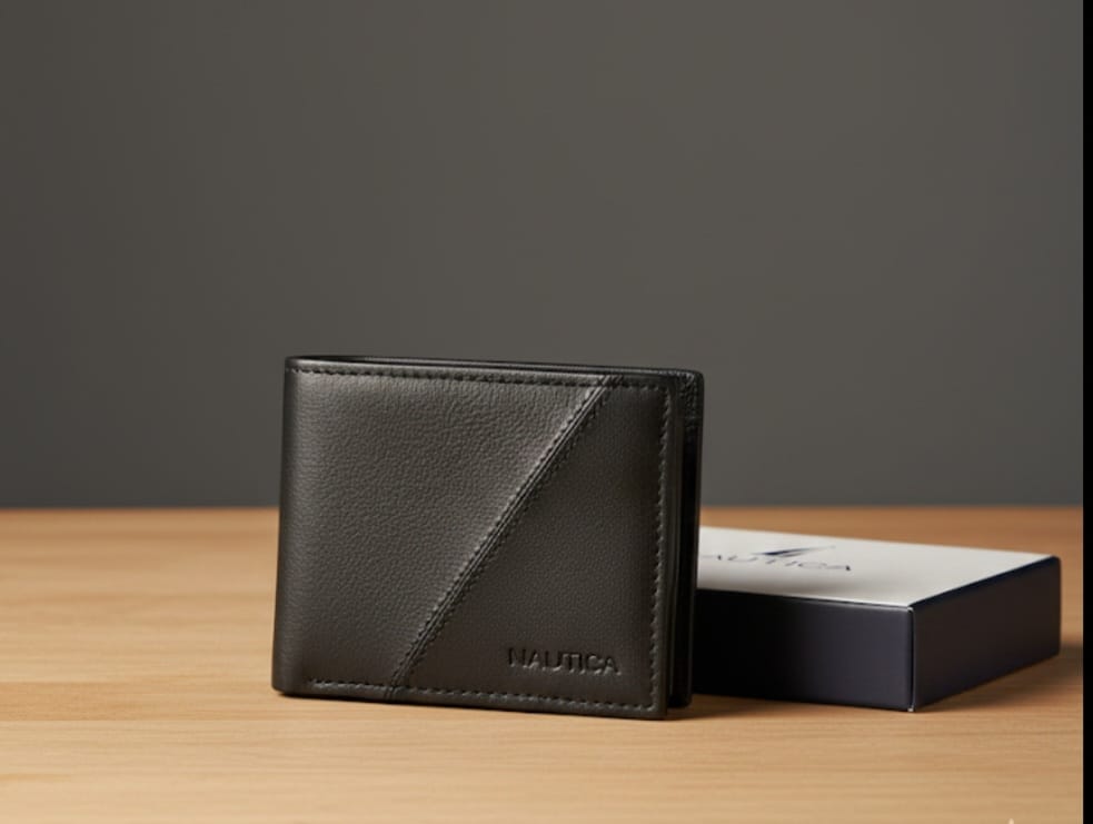 NAUTICA BILLETERA HOMBRE