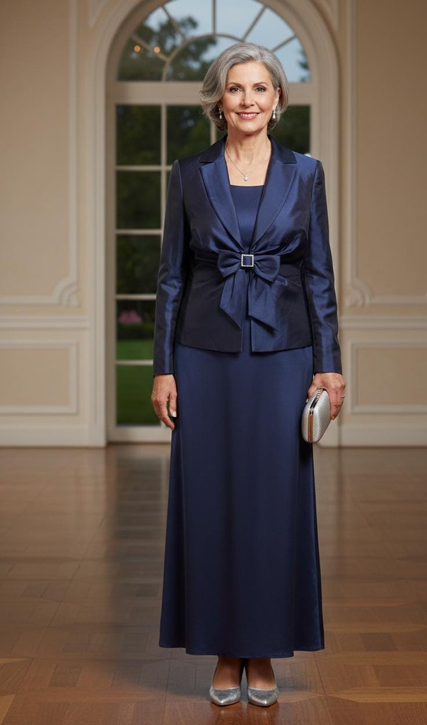 SANDRA DARREN BLUSA-FALDA MUJER AZUL M