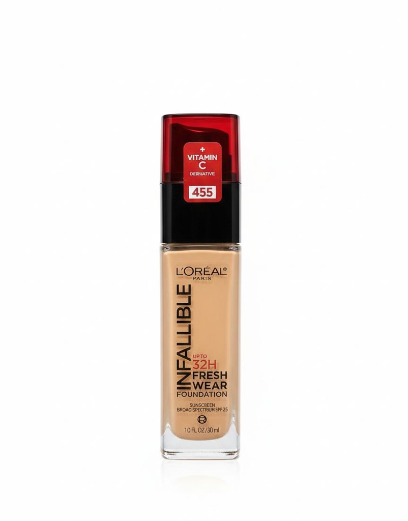 L´OREAL INFALIBLE BASE 455 NATURAL BUFF.
