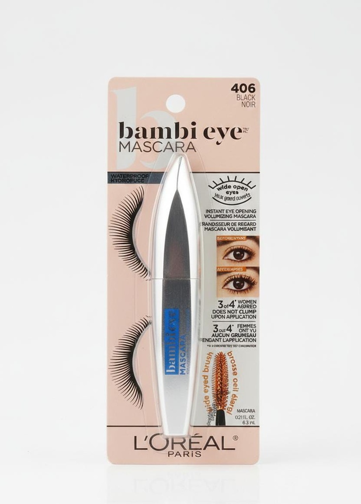 LOREA´L MASCARA BAMBI EYE BLACK