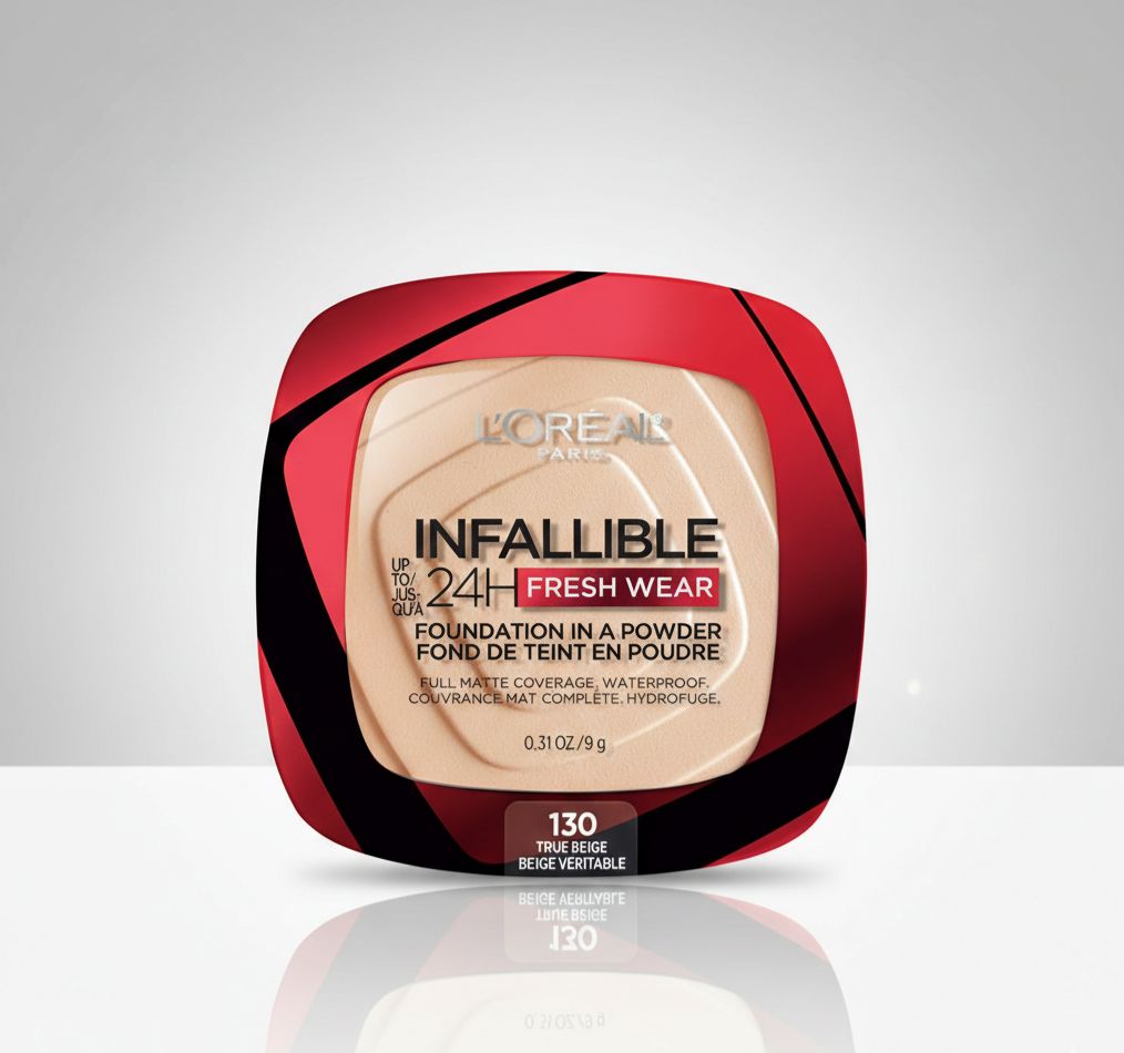 LÓREAL POLVO FRESH WEAR TRUE BEIGE 130