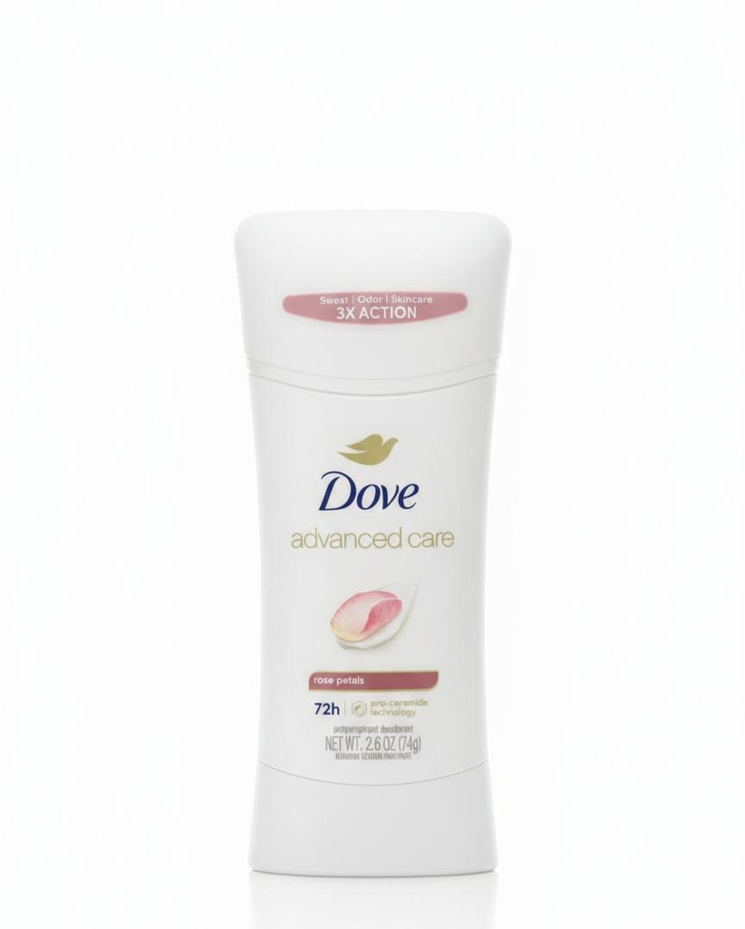 DOVE DESOD. ROSE PETALS MUJER 74g