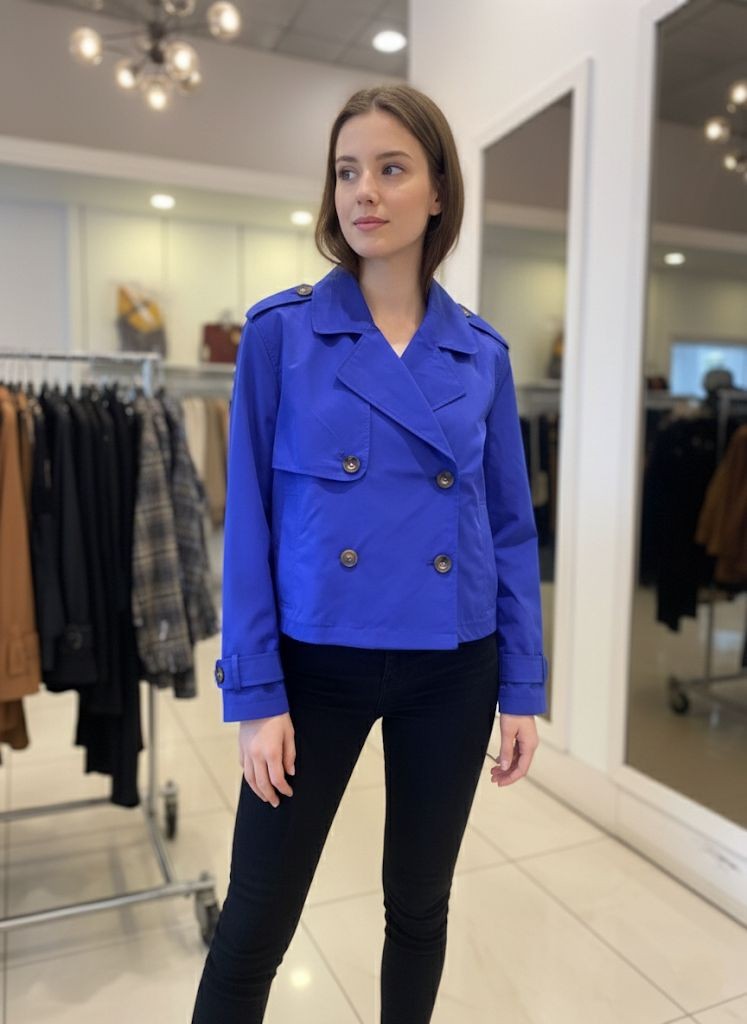 LOVE TREE CHAQUET AZUL ELECTRICO MUJER 80198JHAE