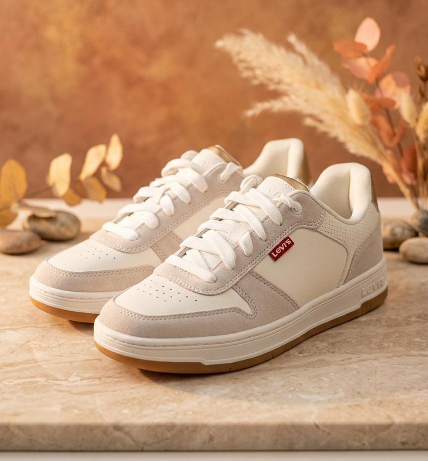 LEVI´S TENIS BLANCO-GRIS-DRD MUJER 81012840