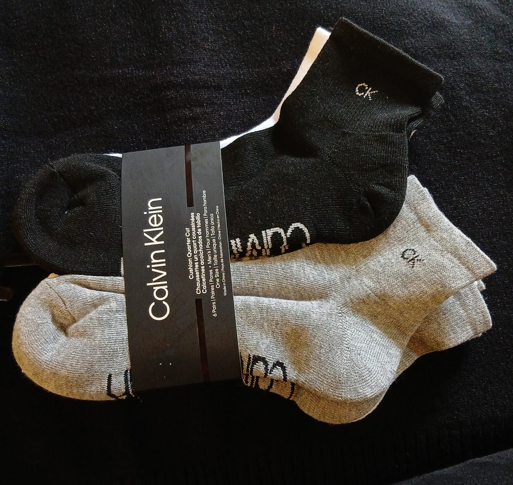 CALVIN KLEIN SET CALCETINES 6PAR COLORES