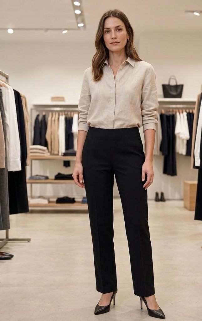 BASH ATELIER PANTALON FORMAL NEGRO 811801