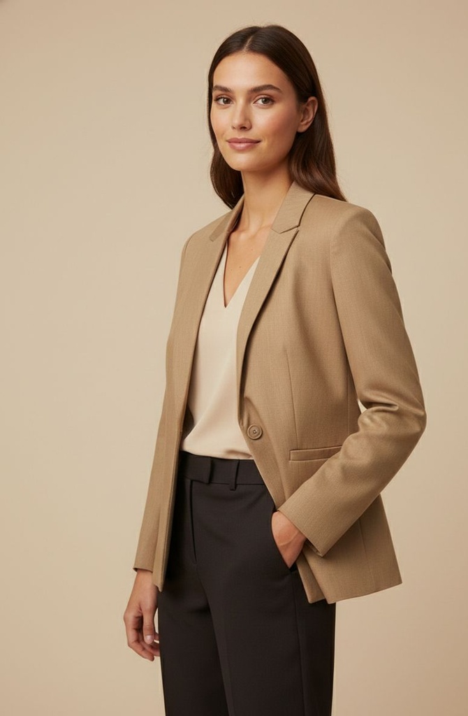 ZAC&RACHEL CHAQUETA KAKHI MUJER NJ81QC83BK