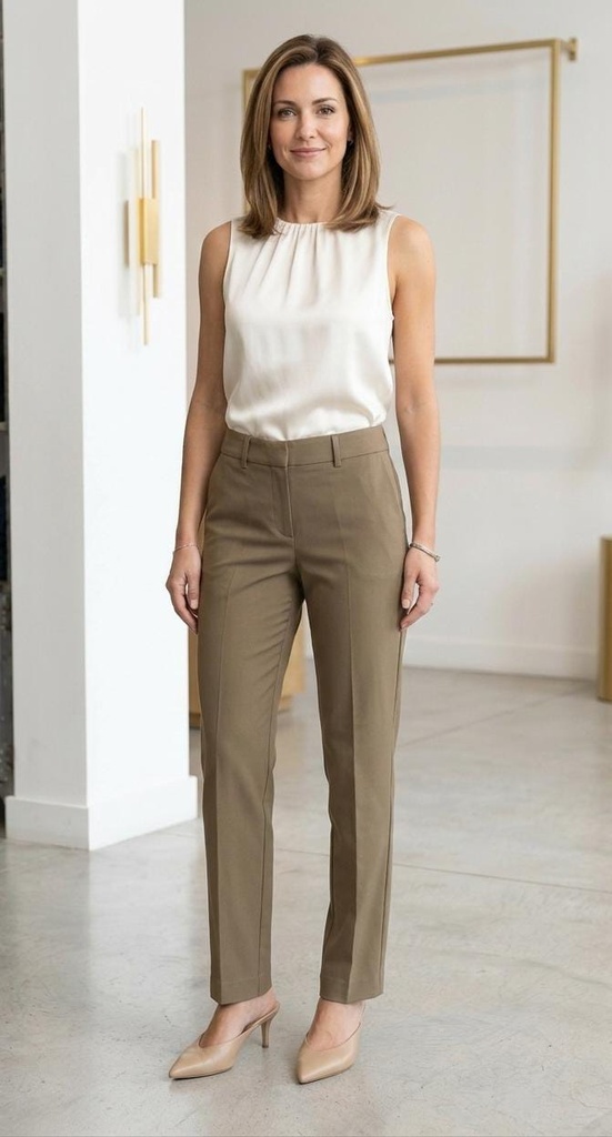 ZAC&RACHEL PANTALON TAUPE MUJER NP816GXR7