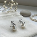 ARETES ENCHAPE GOTAS BRILLANTE