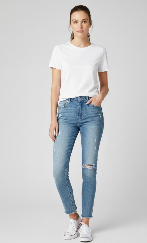 WAX JEANS MUJER AZUL CLARO 90185AC