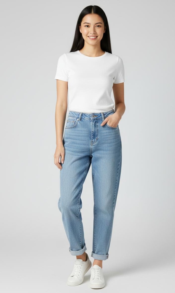 WAX MOM JEAN AZUL CLARO 90251AC