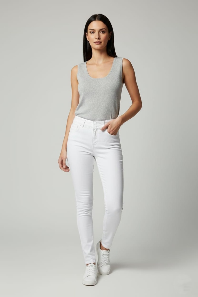 WAX JEANS MUJER BLANCO 90700B