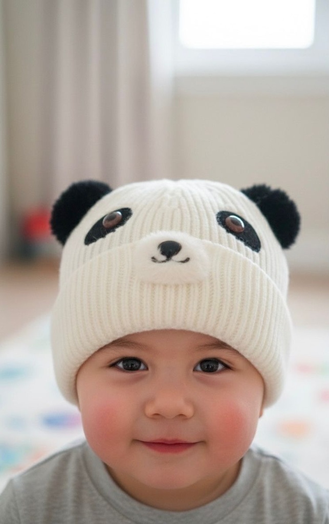 GORRO BLANCO KOALA NIÑ@S