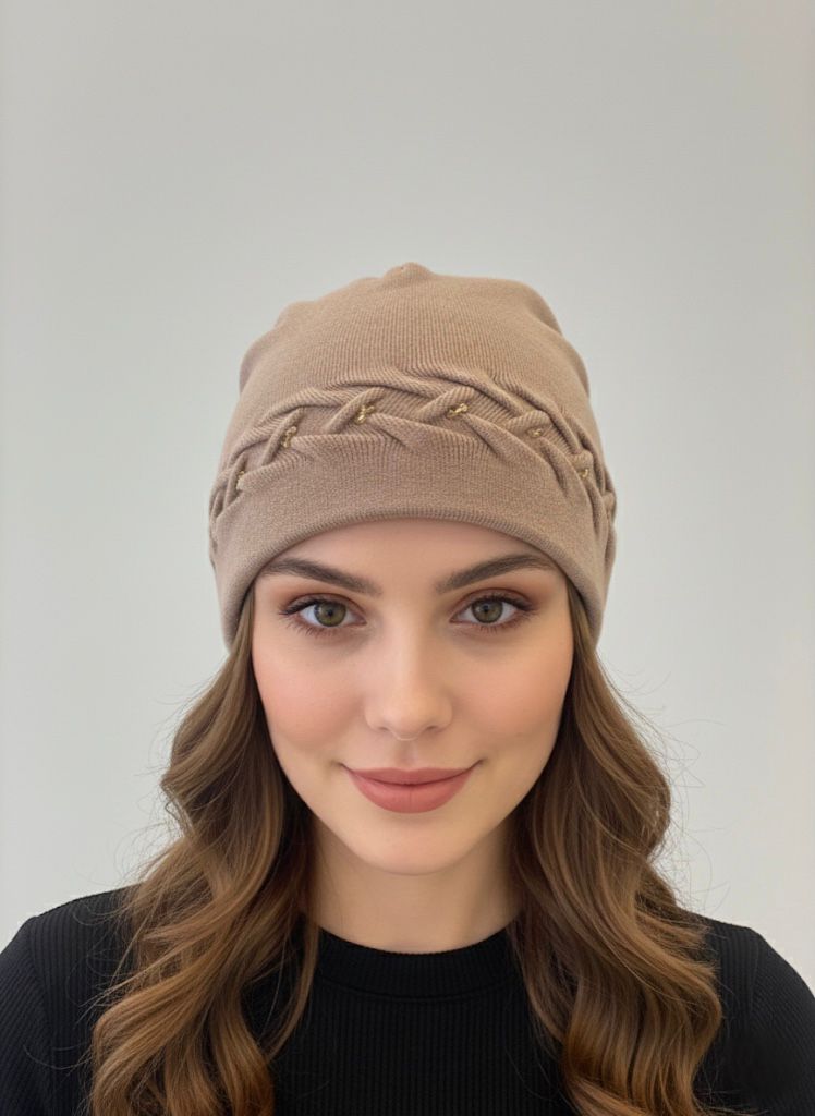 GORROS PIEDRITA CLORES MUJER