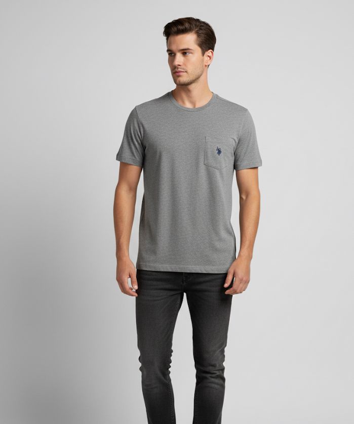 POLO CAMISETA GRIS HOMBRE 11390204G
