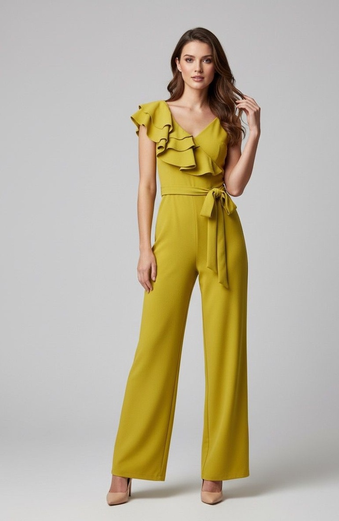 B JUMPSUIT MOSTAZA MUJER J94745